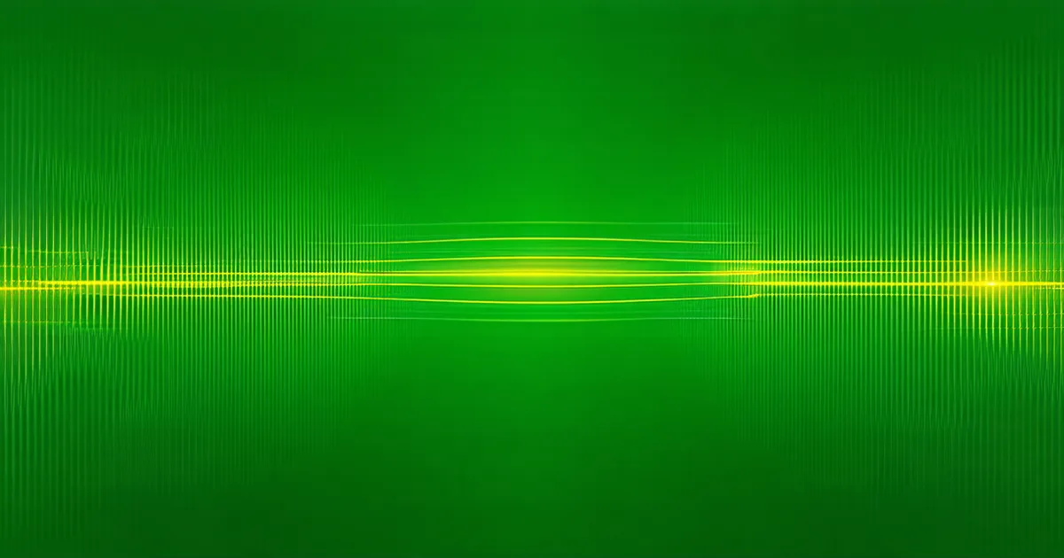 Abstract visualization of recurring payment pattern signals over time